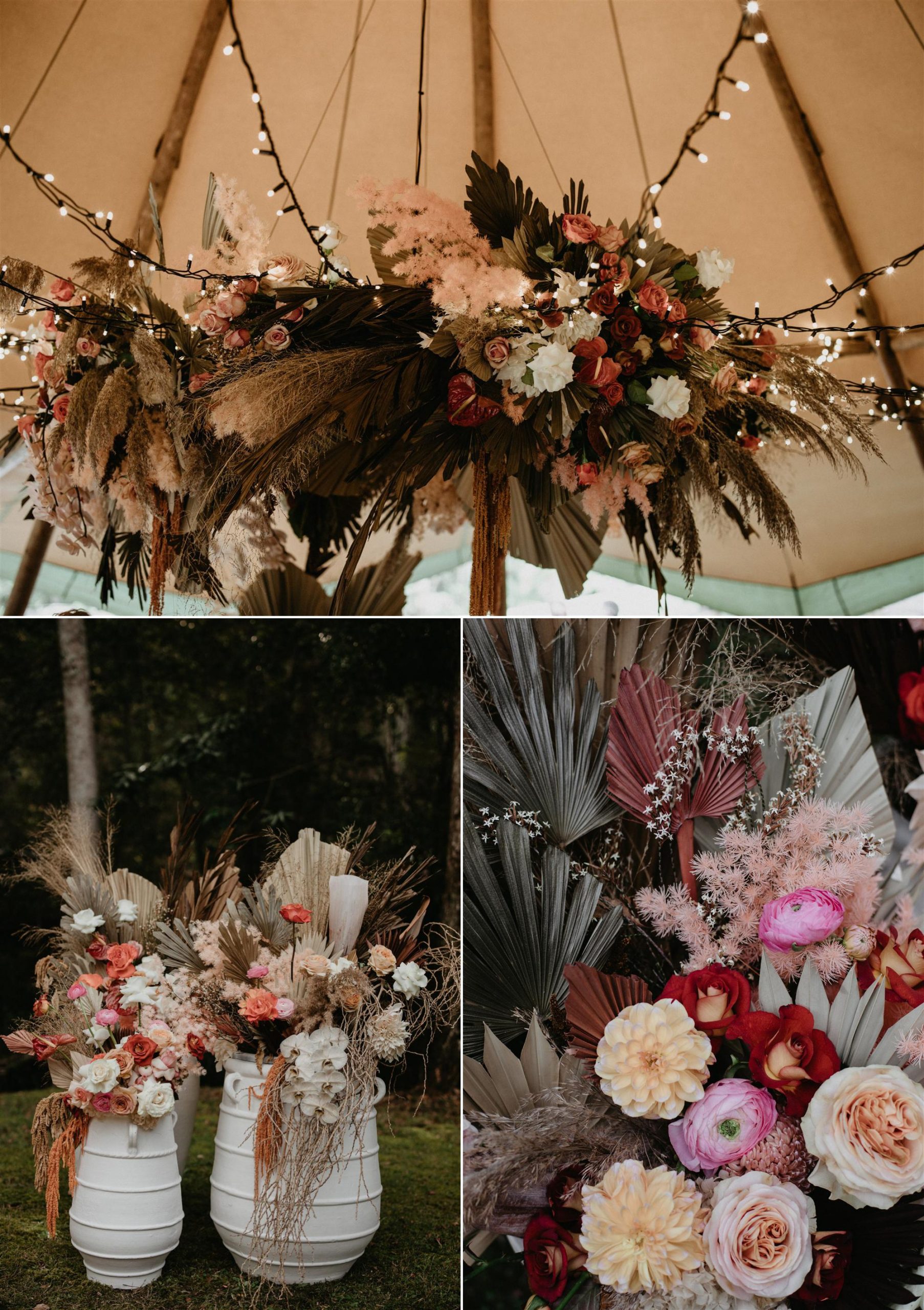 tipi wedding private property gold coast